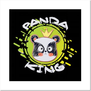 Panda King Posters and Art